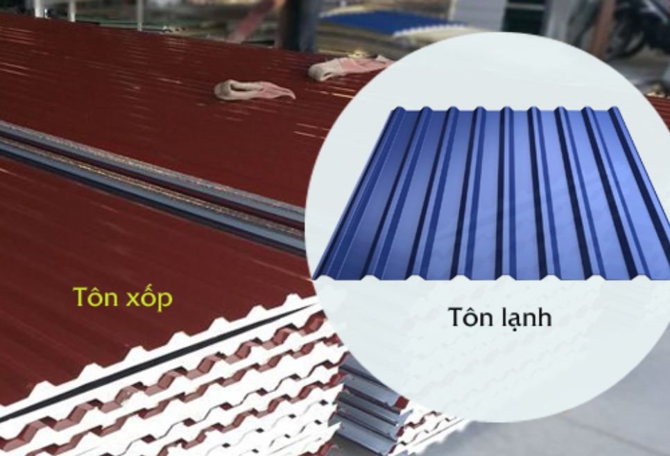 Giá tôn lạnh và tôn xốp các hãng hôm nay trên thị trường