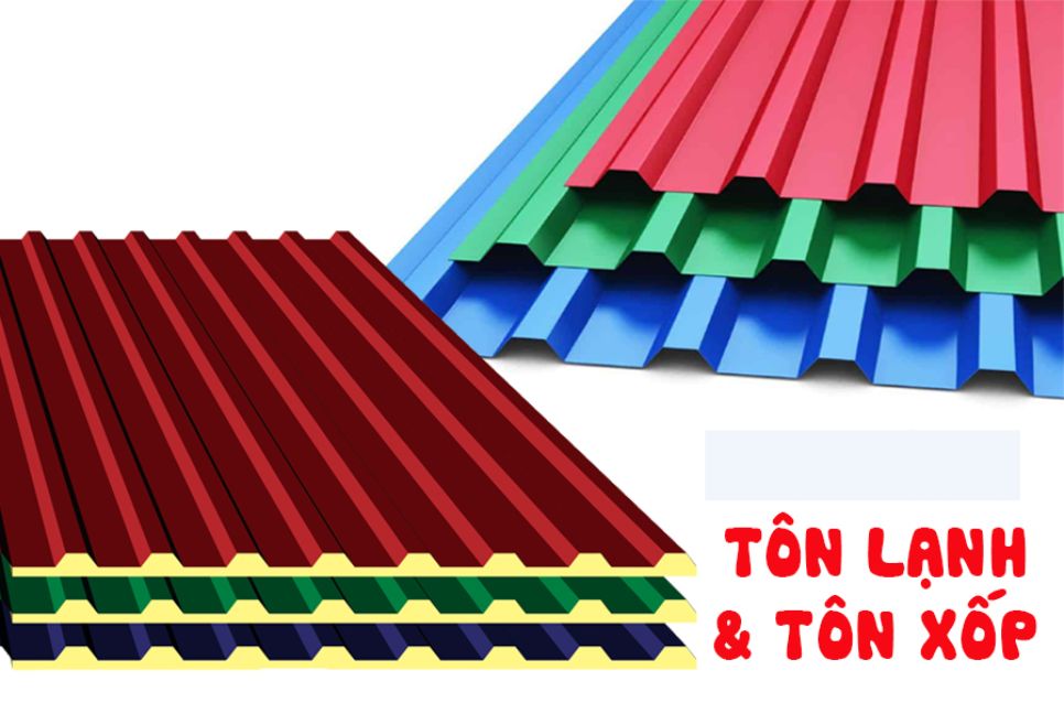Tôn lạnh là gì? Tôn xốp là gì?